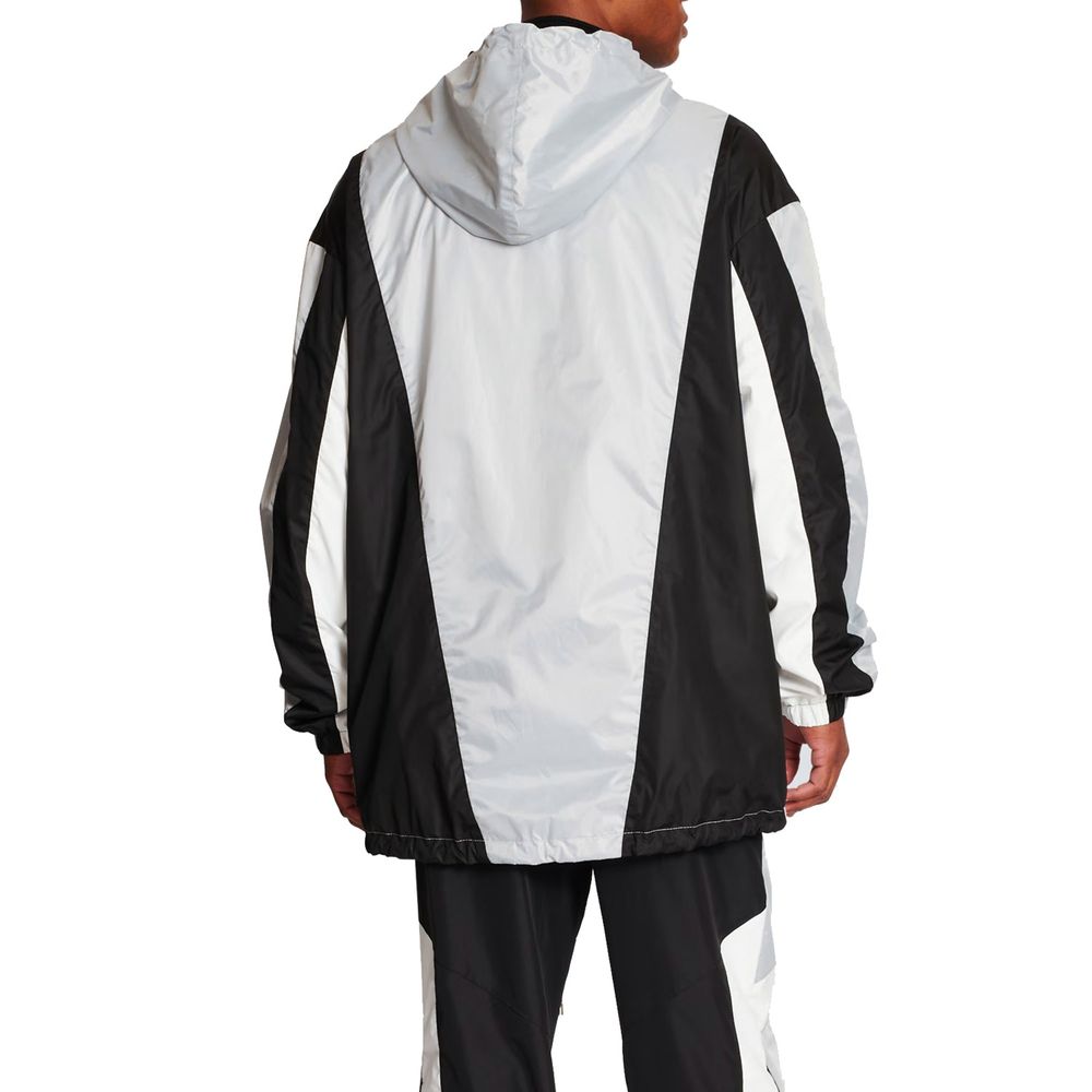 Black Polyester Shell Jacket