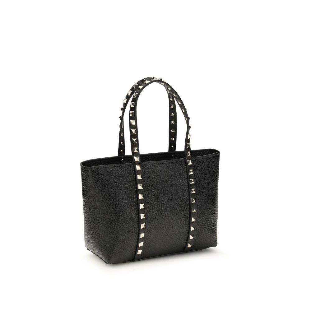 Black Calf Leather Bos Taurus Tote Bag