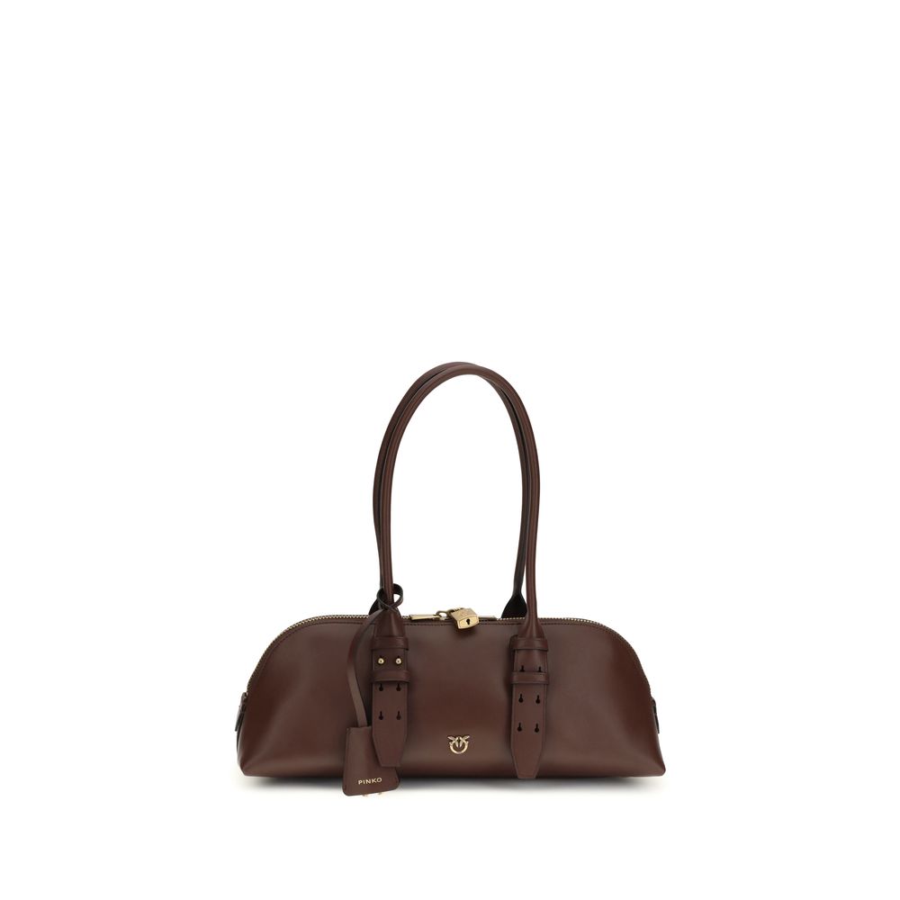 Large Bowling Baguette Shoulder Bag