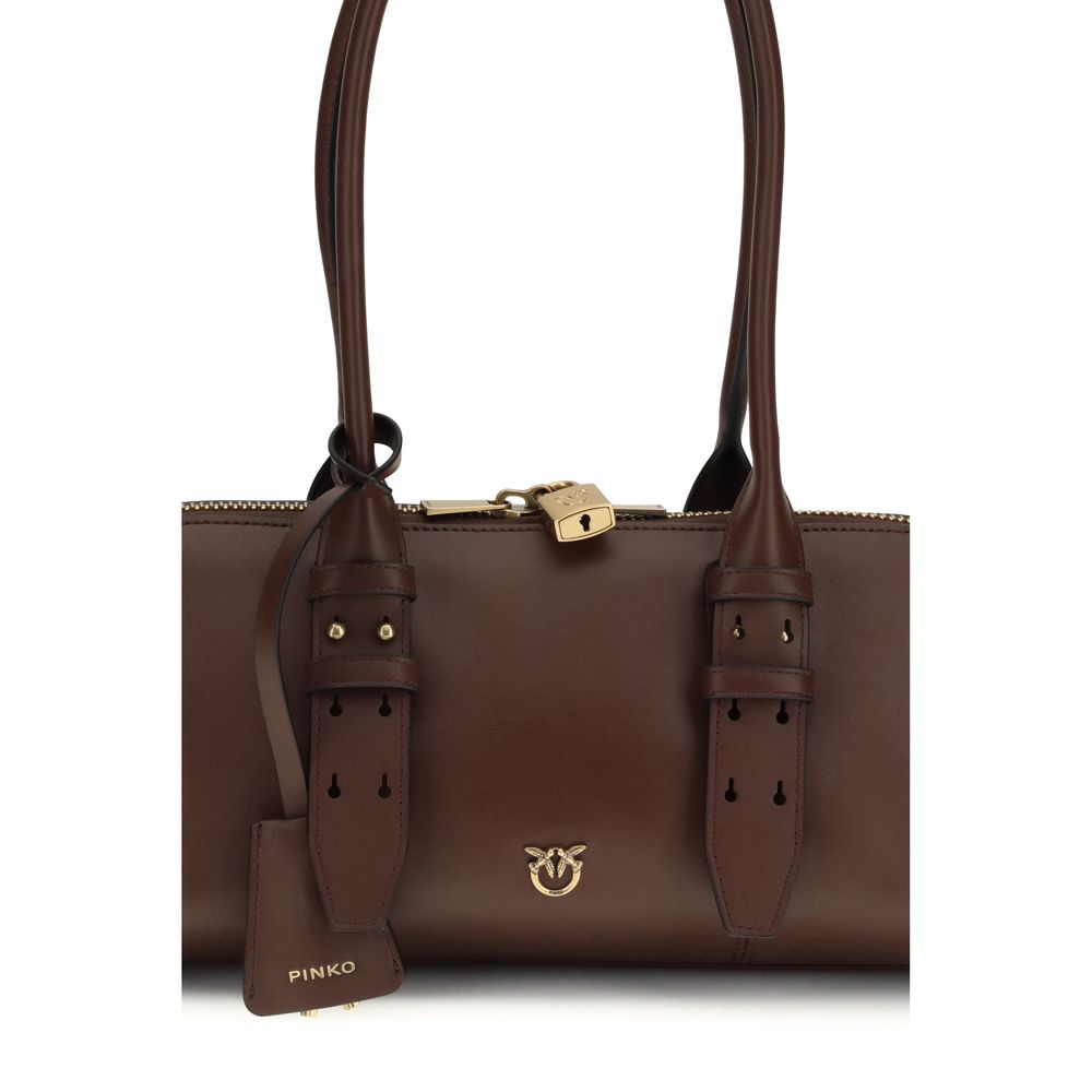 Large Bowling Baguette Shoulder Bag