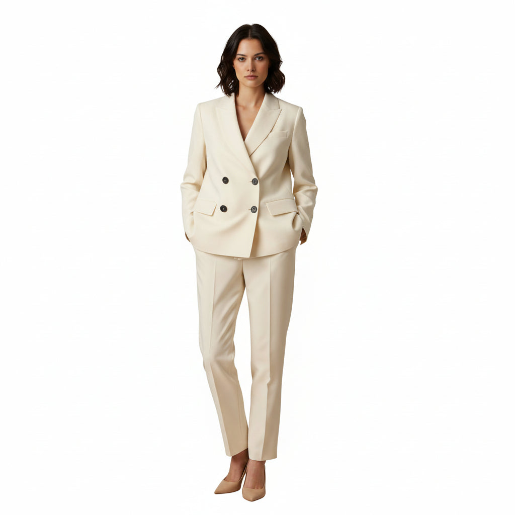 Beige Viscose Clothing