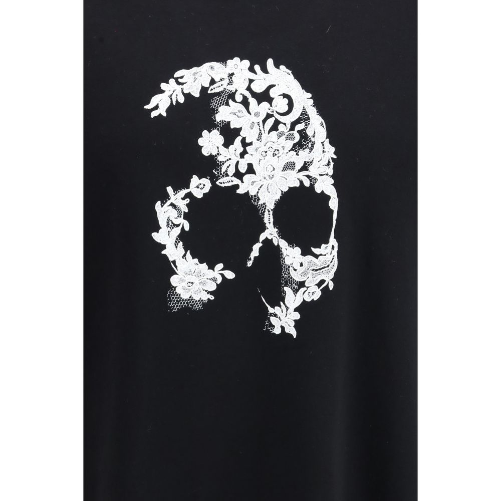 Iconic Skull Print Cotton T-Shirt
