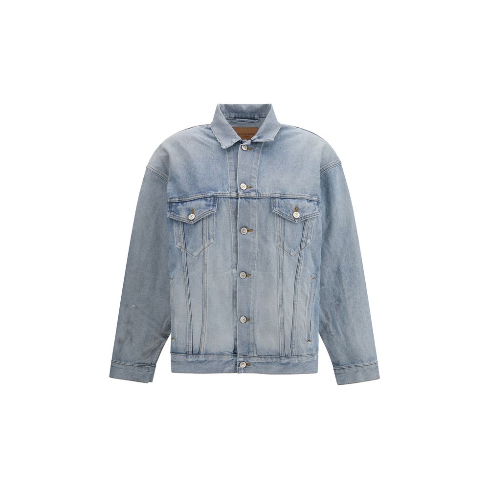 Blue Cotton Denim Jacket