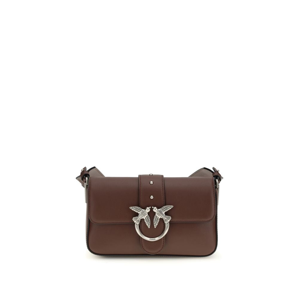 Brown Calf Leather Bos Taurus Crossbody Bag