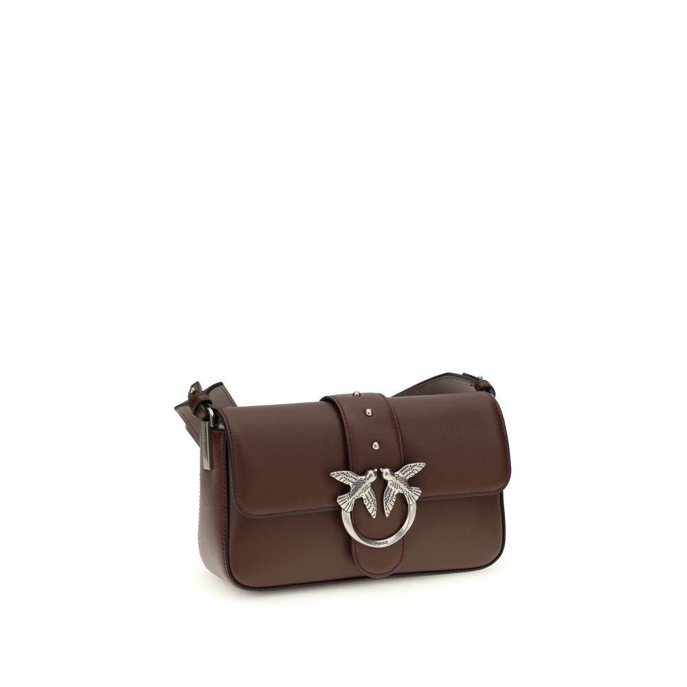 Brown Calf Leather Bos Taurus Crossbody Bag
