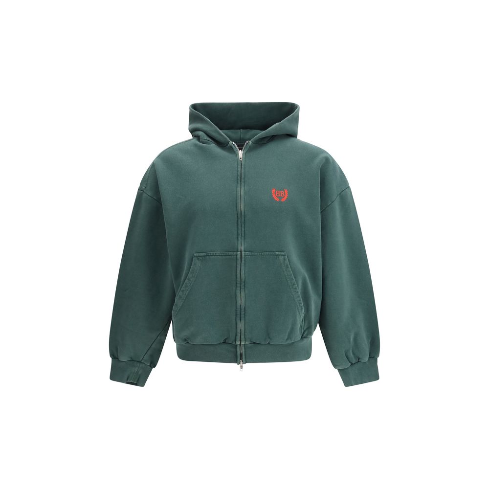 Bicolor Cotton Hoodie