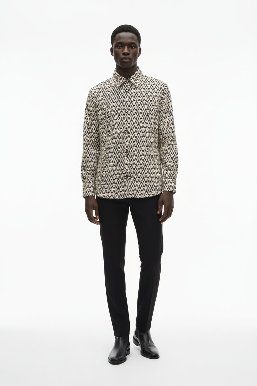 Multicolor Cotton Coat