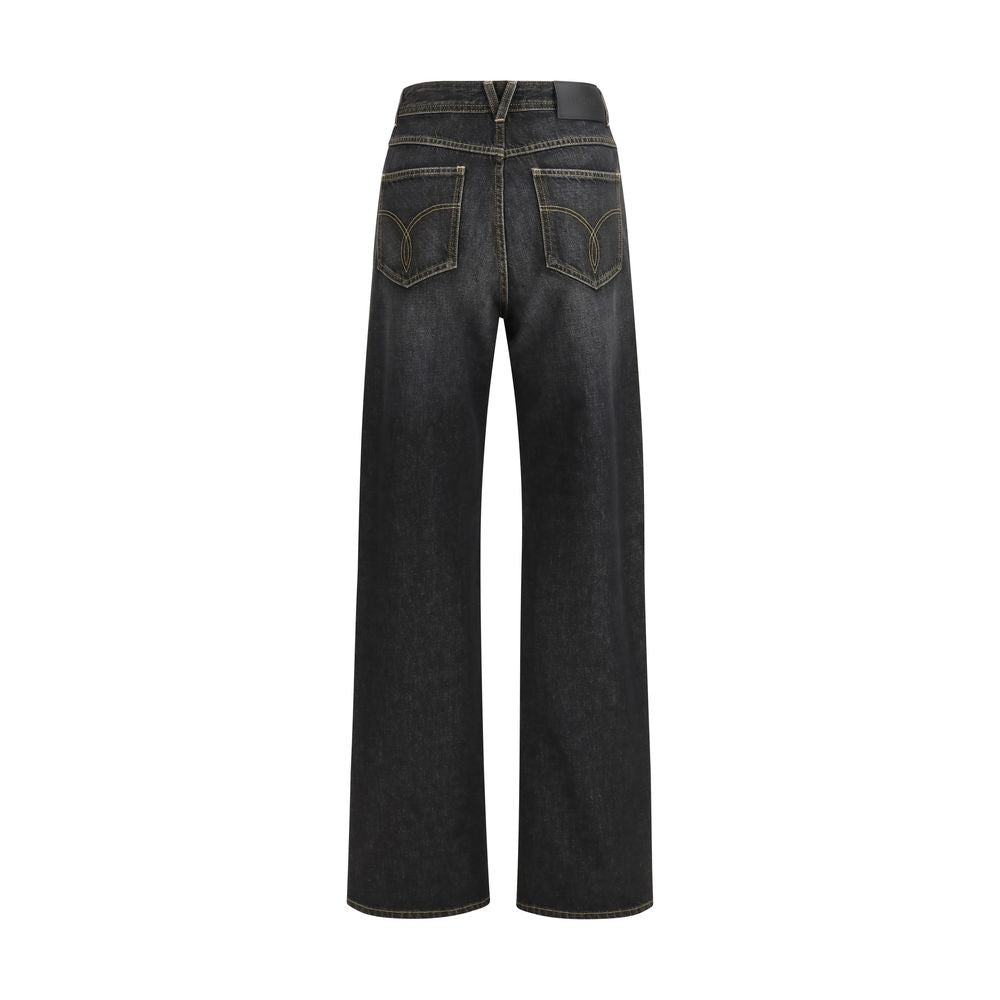 Straight Jeans With Studs