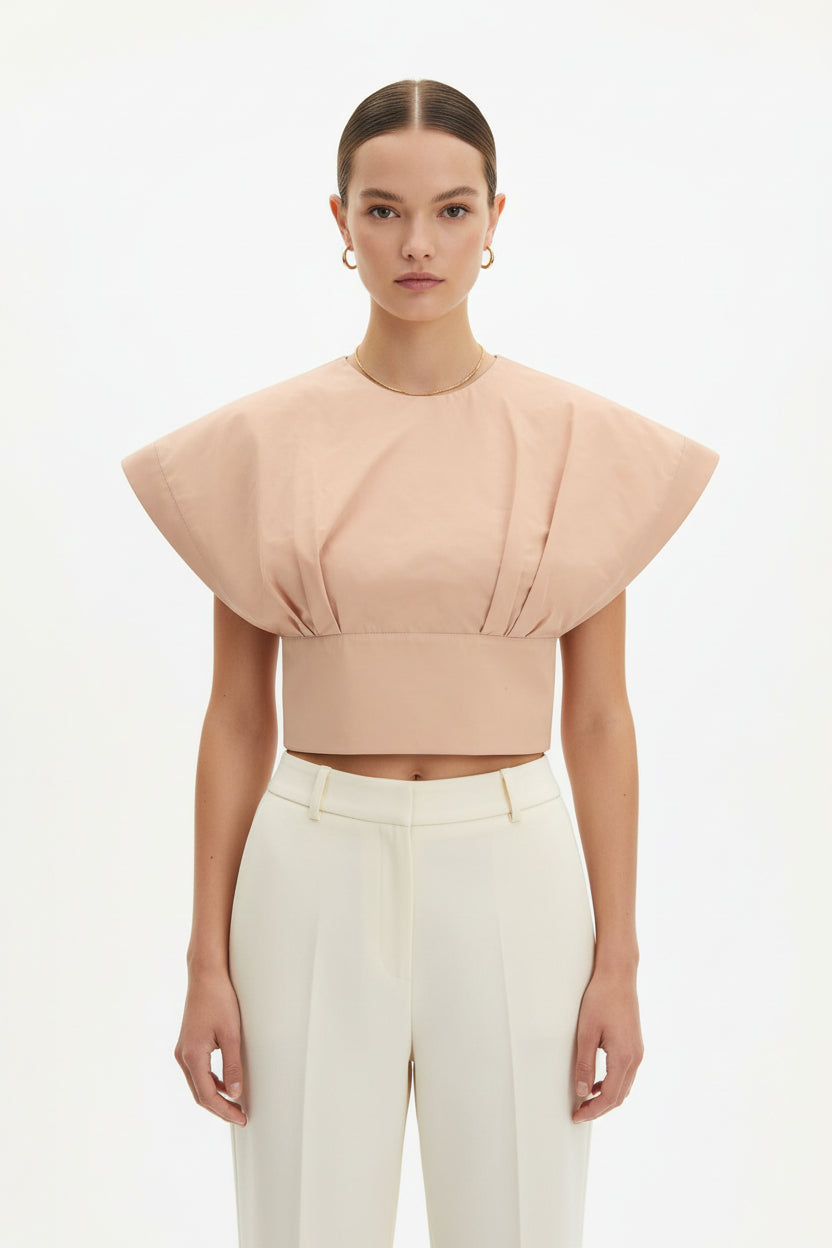 Multicolor Polyester Top