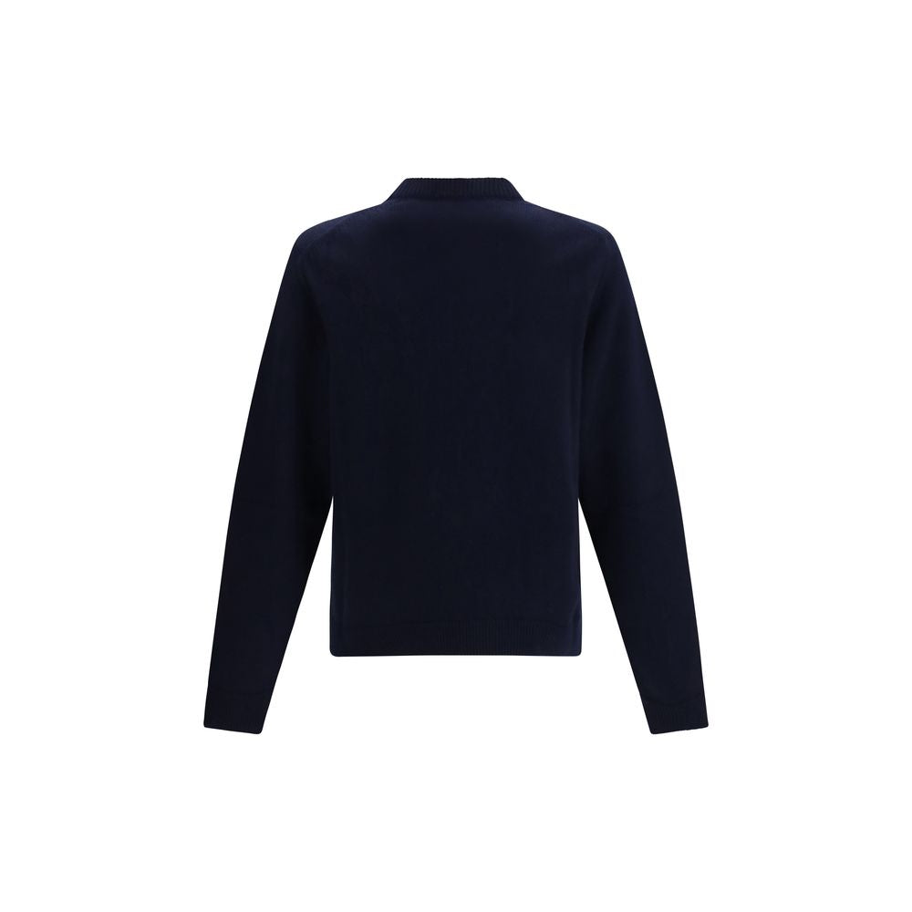 Blue Wool Sweatshirt