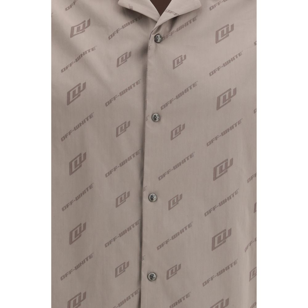 Printed Bowling Shirt