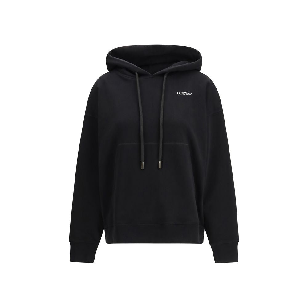 Black Cotton Hoodie