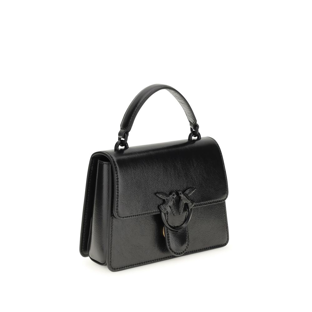 Black Calf Leather Bos Taurus Handbag