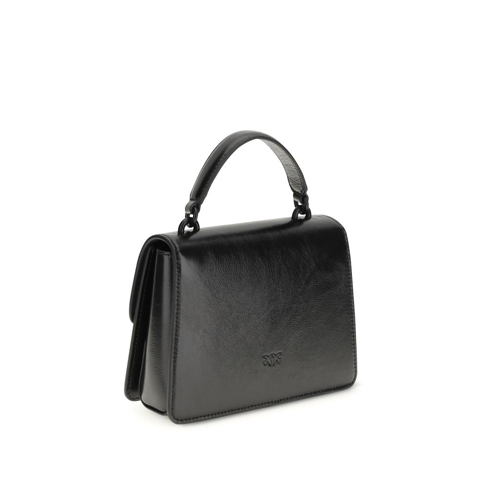 Shiny Leather Love One Top Mini Handbag