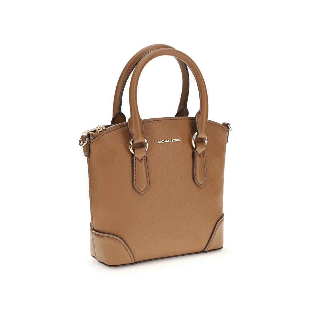 Beige Calf Leather Bos Taurus Handbag