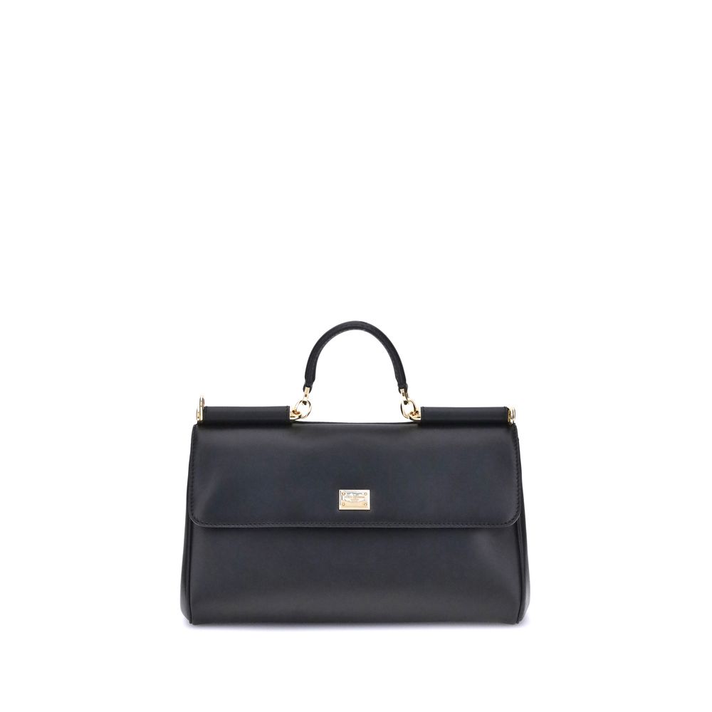 Black Calf Leather Bos Taurus Handbag
