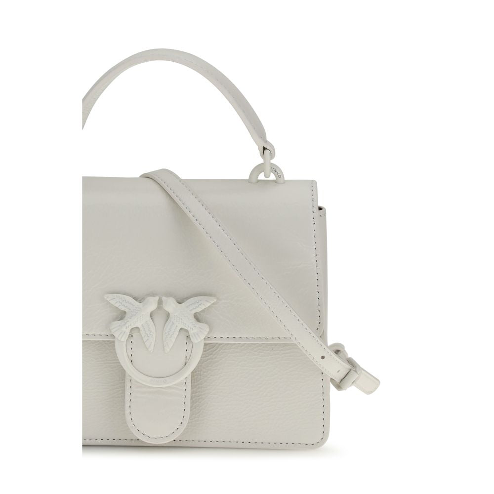 Shiny Leather Love One Top Mini Handbag