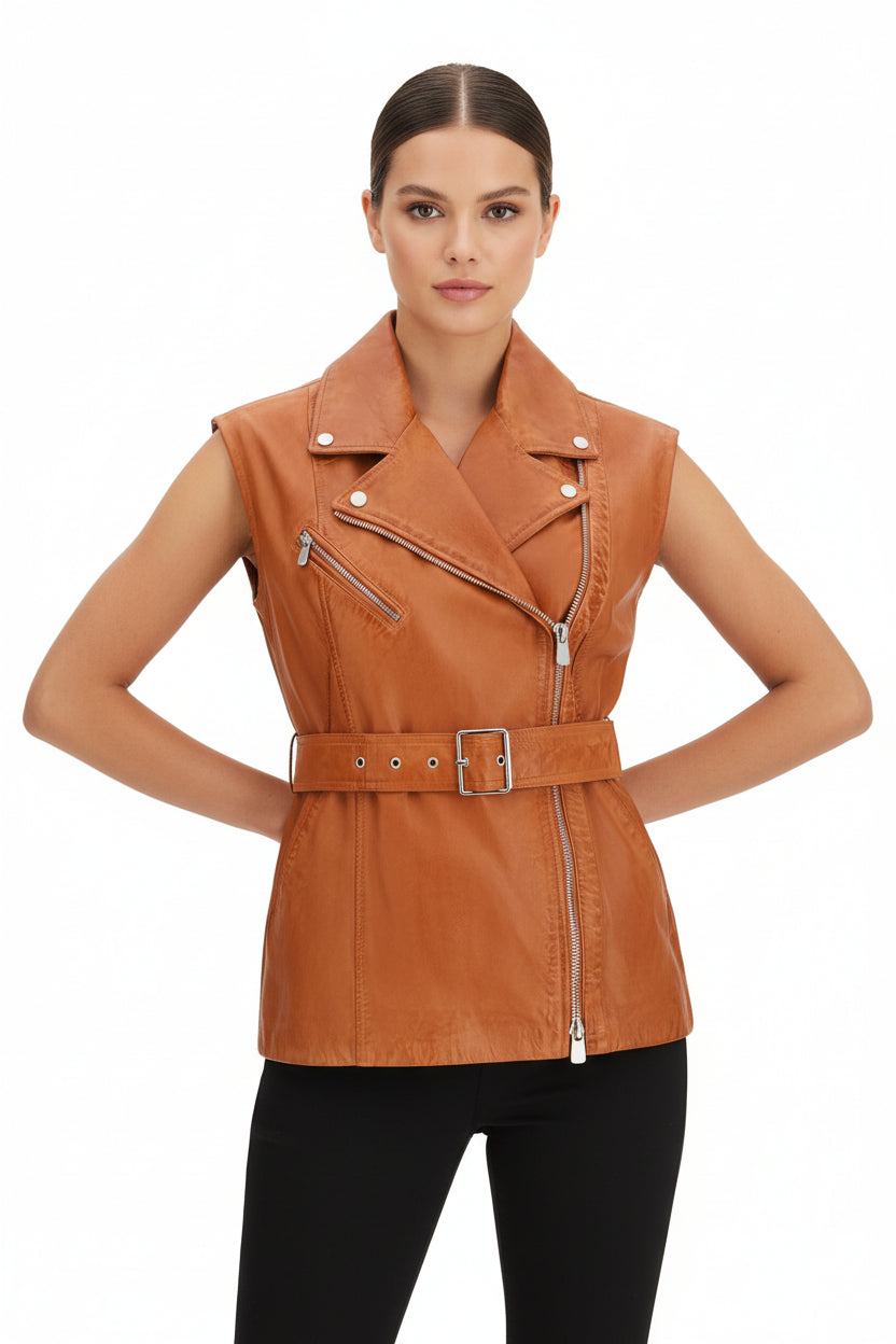 Brown Goatskin Clothing