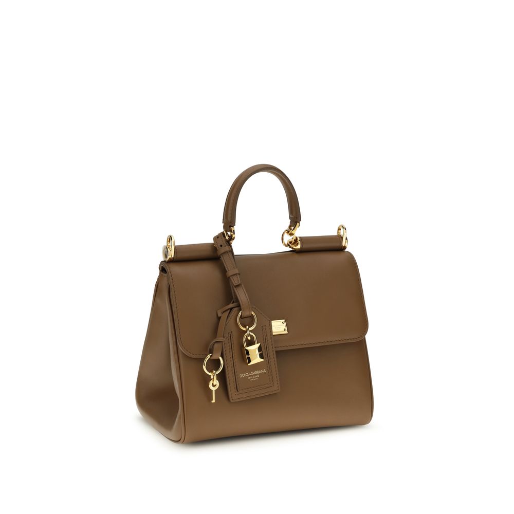 Brown Calf Leather Bos Taurus Handbag