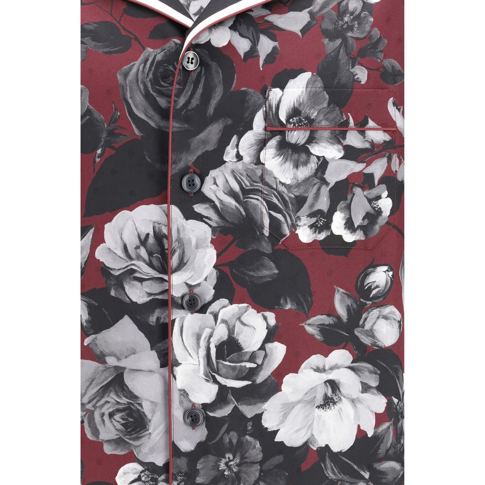 Multicolor Silk Pattern Shirt