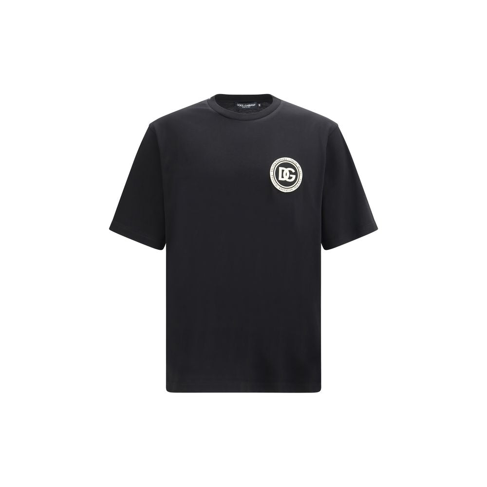 Black Cotton T-Shirt