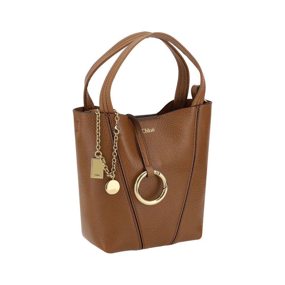 Brown Calf Leather Bos Taurus Tote Bag