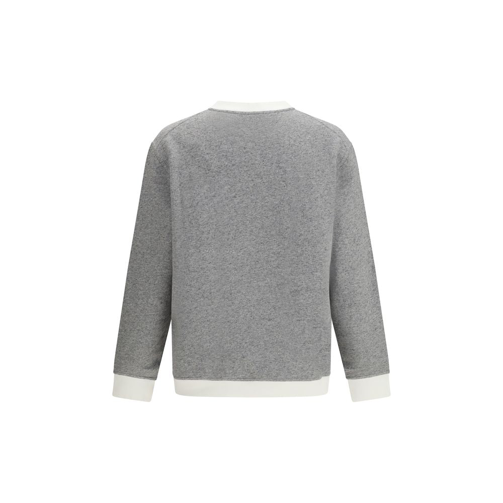 Gray Cotton Sweatshirt