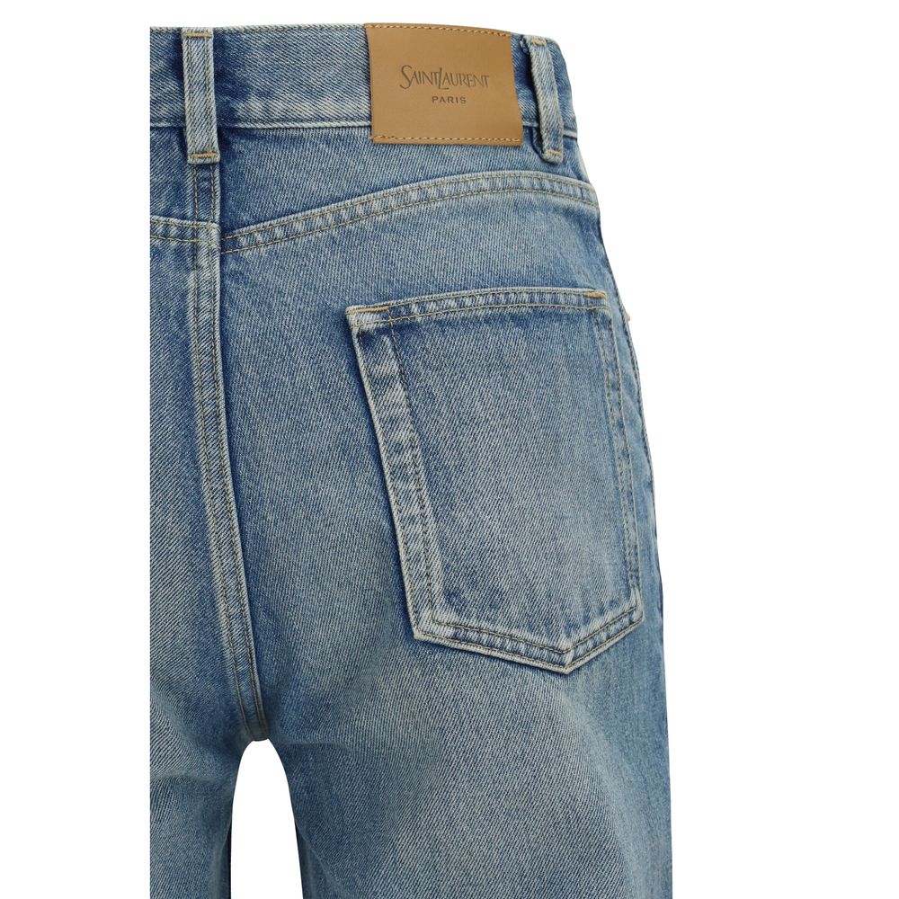 Logo-Motif Jeans S Pants