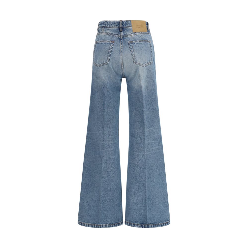 Flared Jeans in Denim