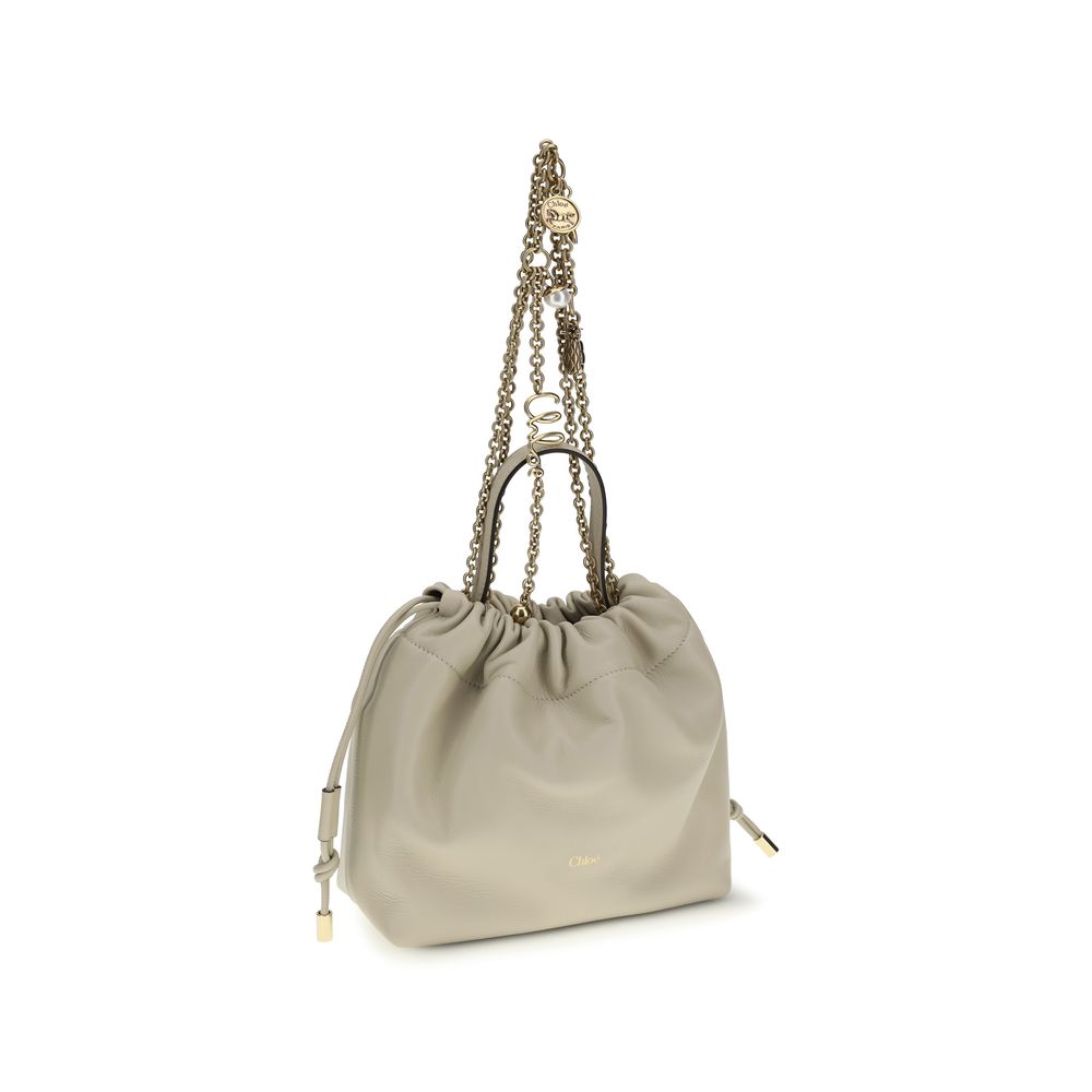 Icons Leather Chain Shoulder Bag