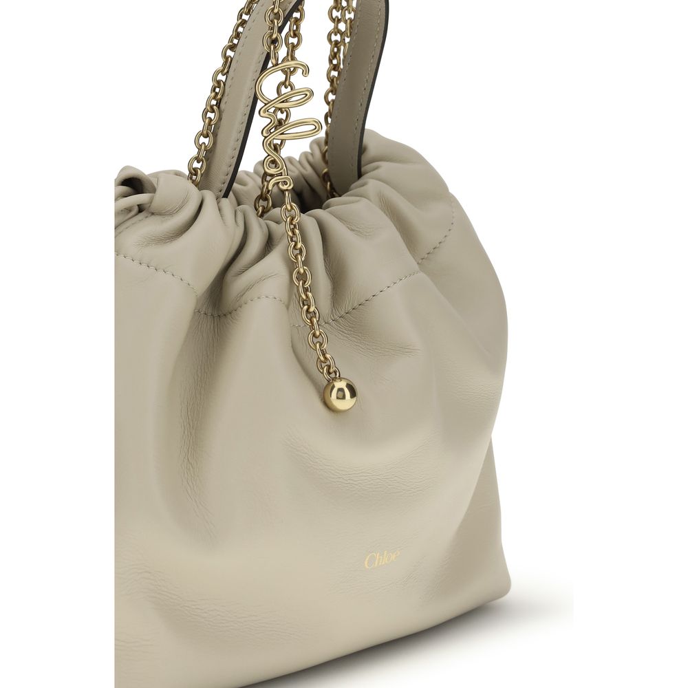 Icons Leather Chain Shoulder Bag