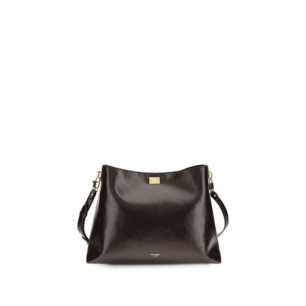 Large Vittoria Leather Shoulder Bag