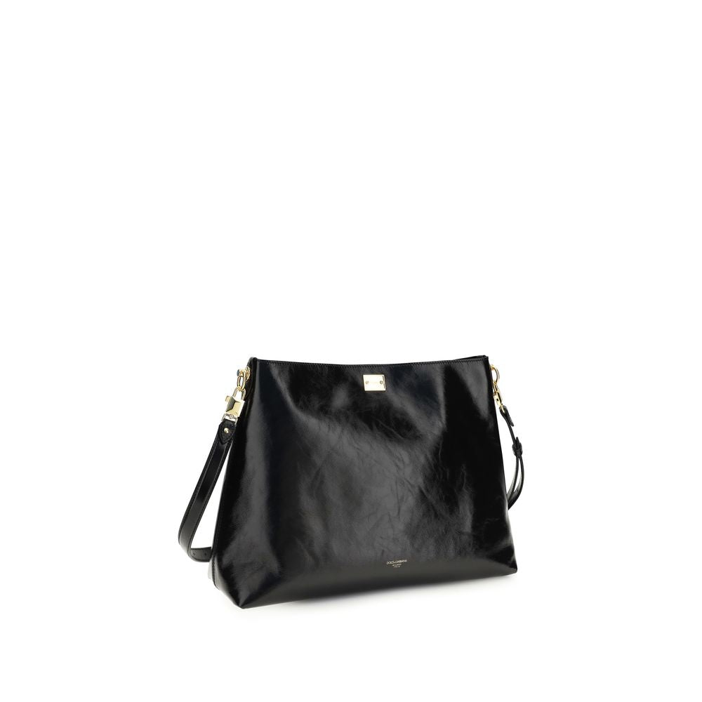 Large Vittoria Leather Shoulder Bag