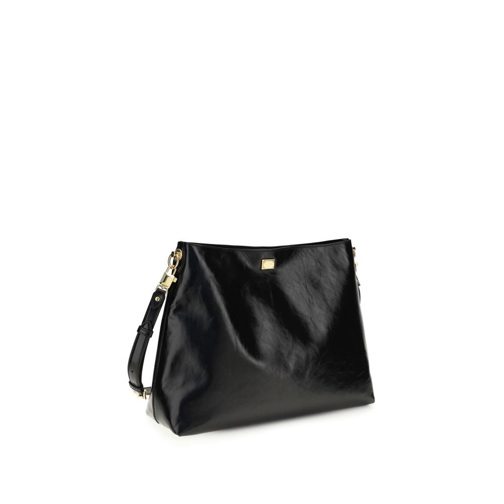 Large Vittoria Leather Shoulder Bag