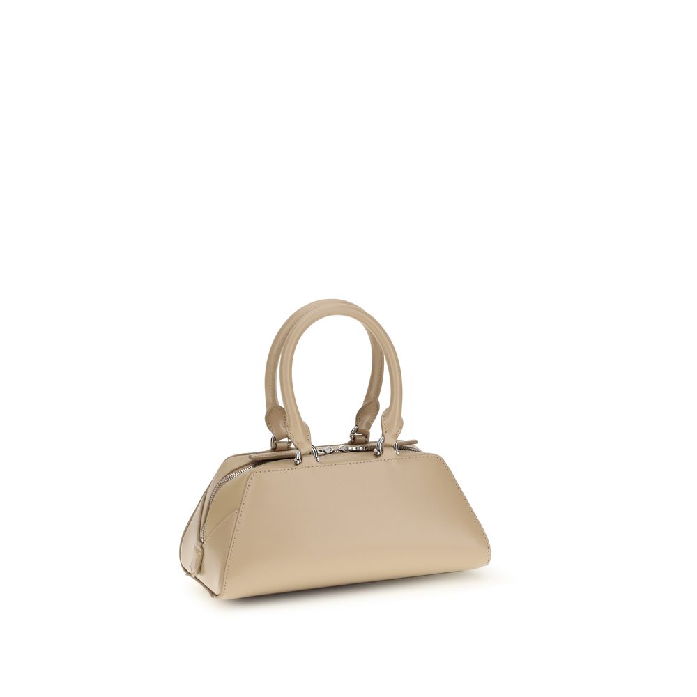 Antigona East-West Mini Leather Box Handbag