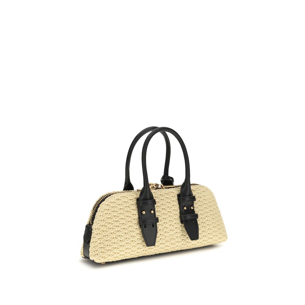 Escape Horizontal Raffia Handbag