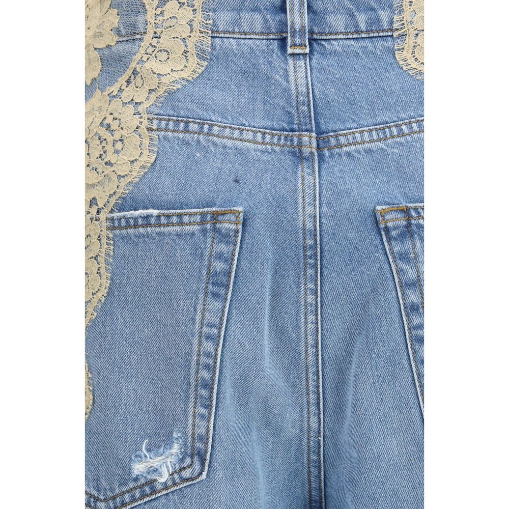 Five-Pocket Denim Jeans