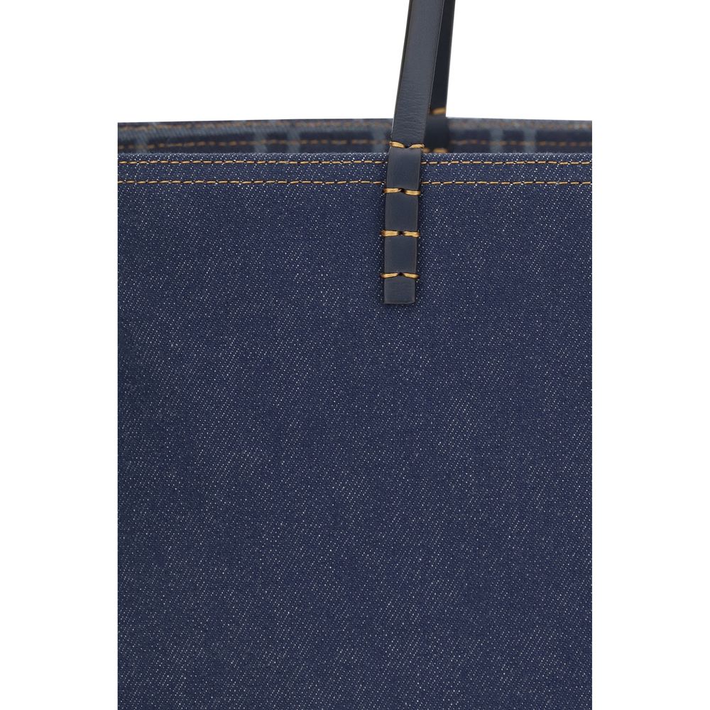 Reversible Denim Tote Bag