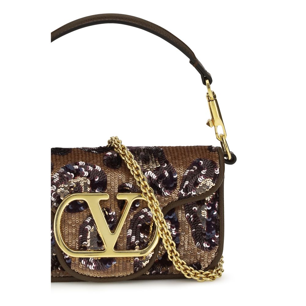 Embroidered Animalier Locò Shoulder Bag