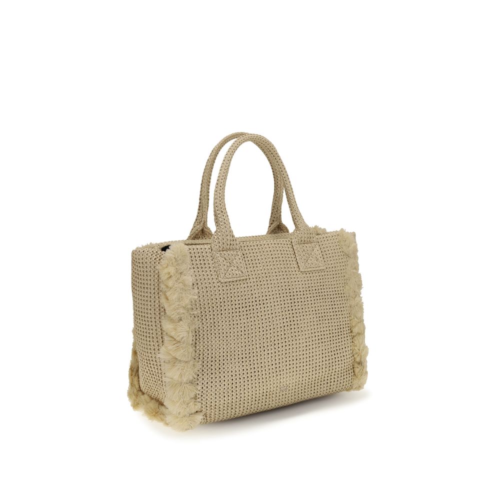 Medium Beach Rafia Tote Bag