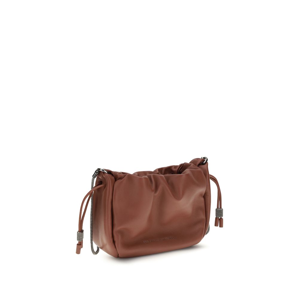 Bucket Mellow Mini Leather Shoulder Bag