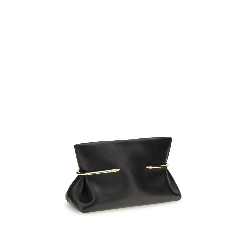 Pinch Soft Clutch In Nappa Leather