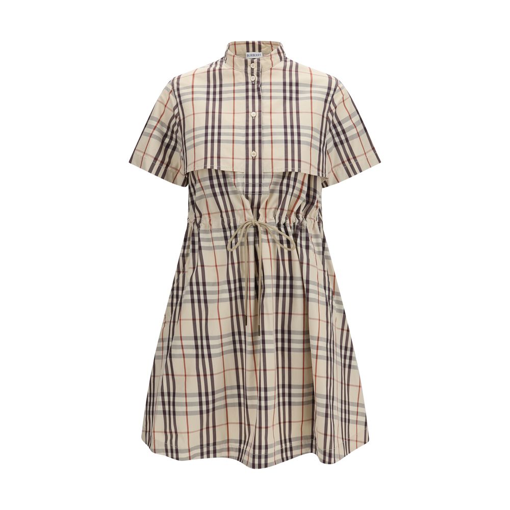 Cotton Check Dress