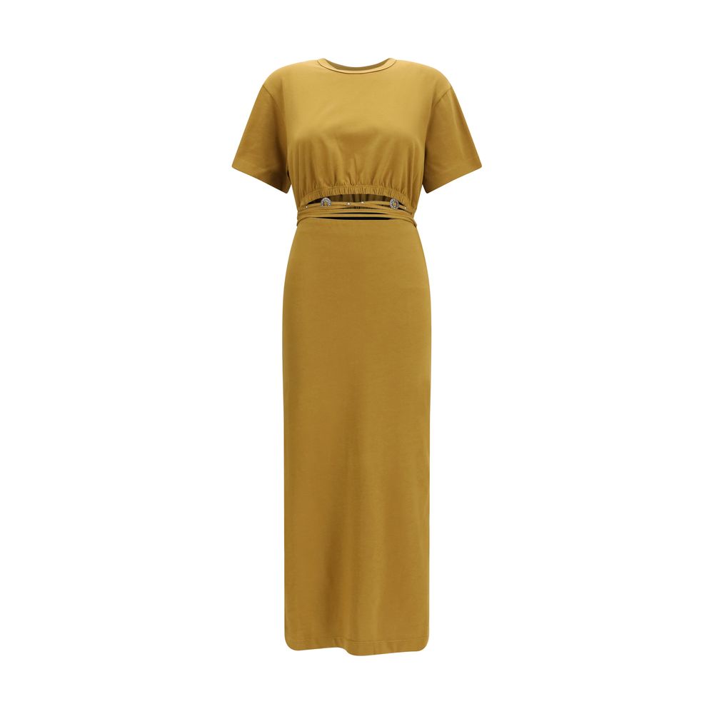 Midi Dress With A Cut-Out Detailing