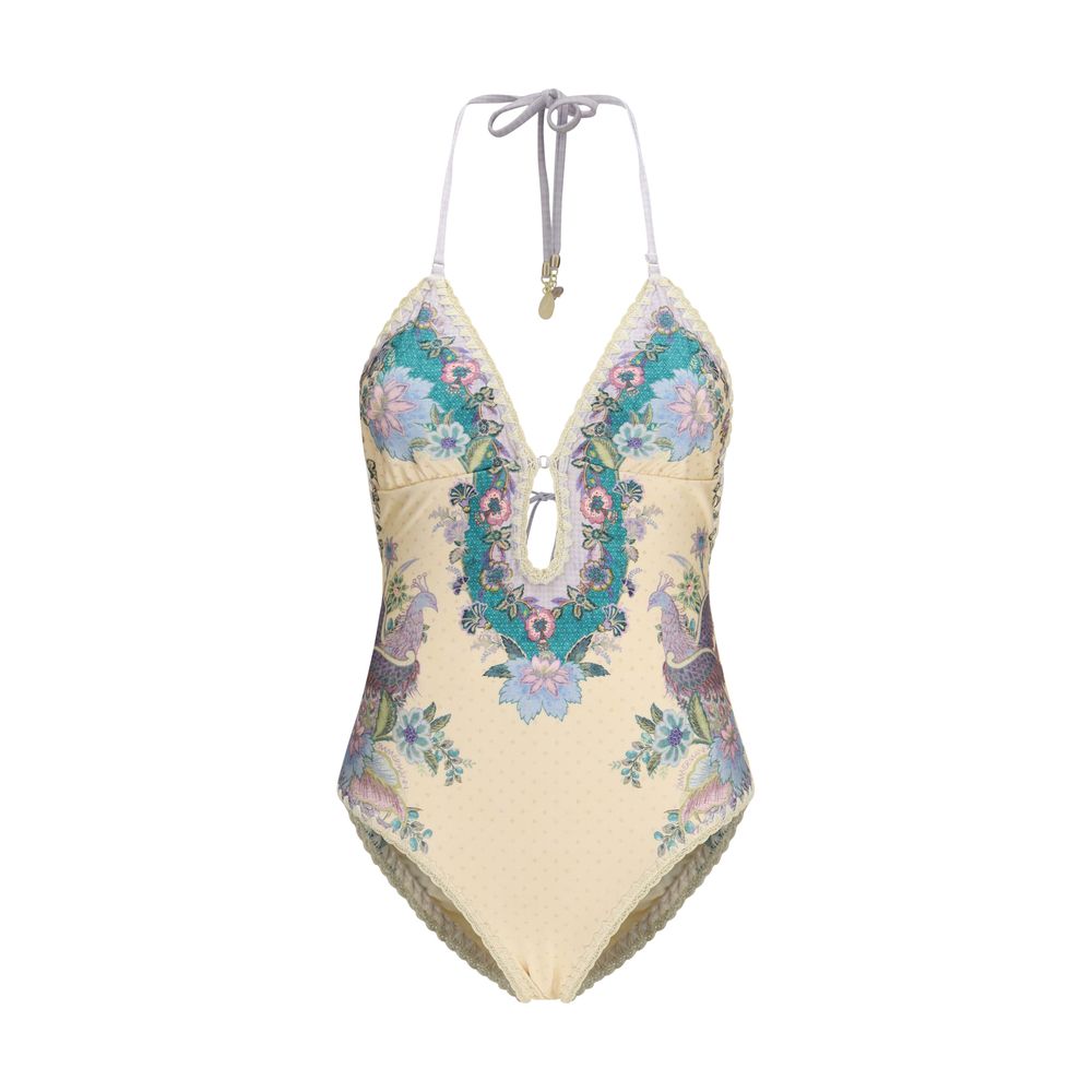 Indra Crochet Detail One-Piece Swimsuit