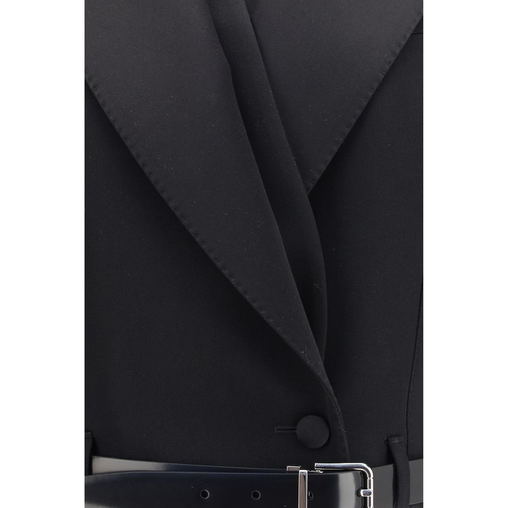 Sicilia Double-Breasted Wool Gabardine Jacket