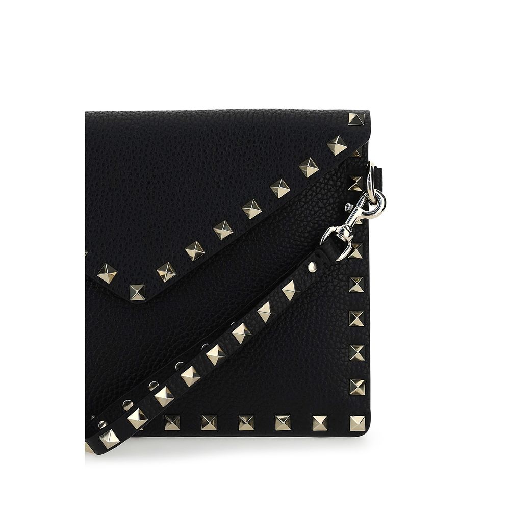 Rockstud Pouch In Leather