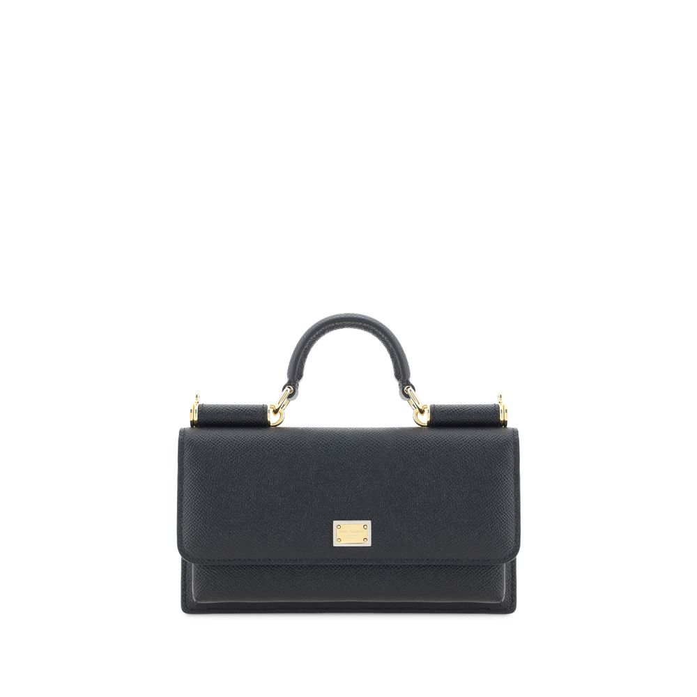 Micro Sicily Leather Shoulder Bag