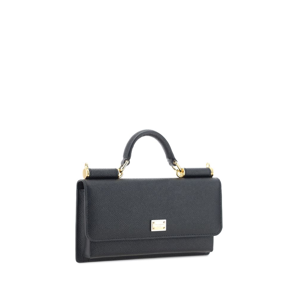 Micro Sicily Leather Shoulder Bag
