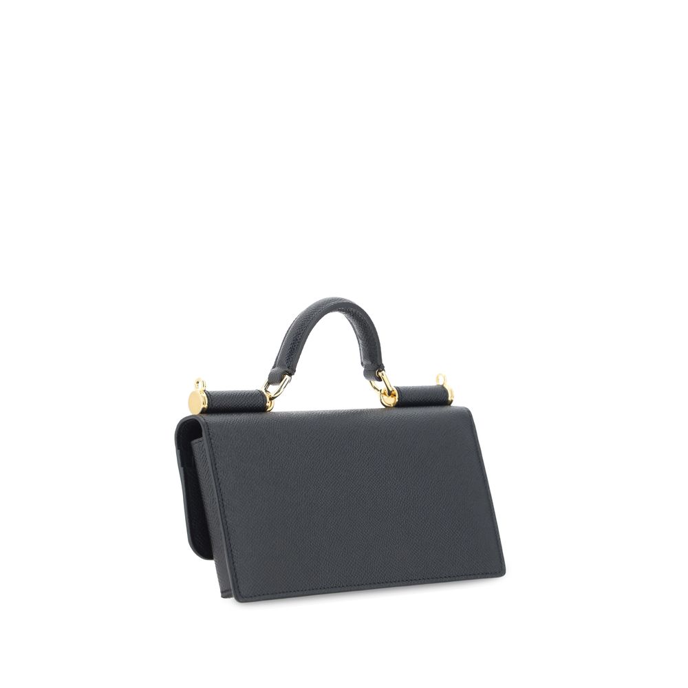 Micro Sicily Leather Shoulder Bag